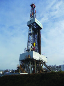 Planta de producción de gas natural en la Baja Sajonia, Alemania. © Battenbrook