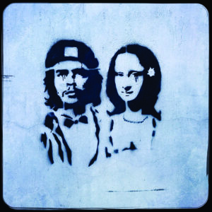 «Derivas» del Ché y La Gioconda en un grafiti de Bodrum, Turquía