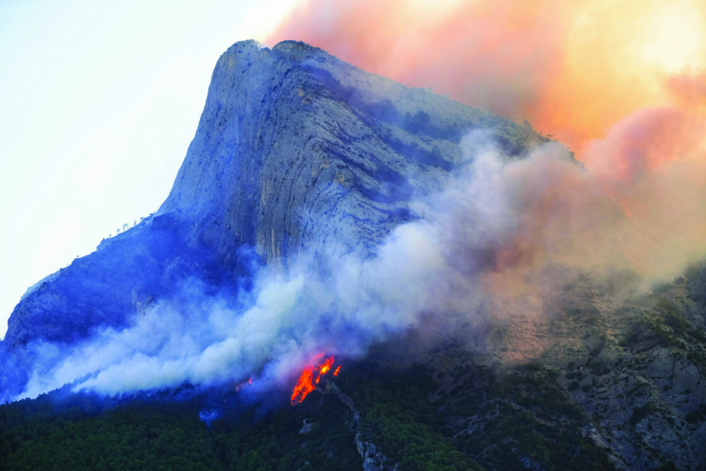 Incendio en Oliana, Lérida, 2022. © Marc Obiols